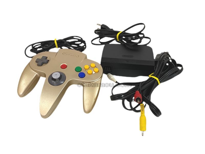 ニンテンドウ64本体 (ゴールド)