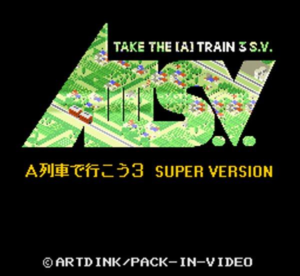 A Train 3 - Super Famicom (SNES) - Japanese Retro Game