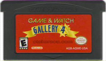 GAME & WATCH GALLERY 4