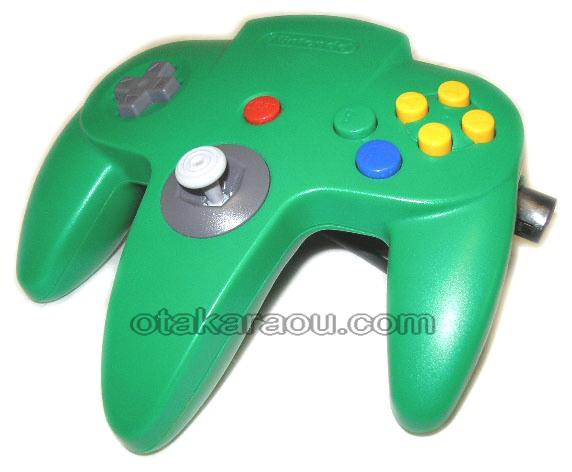 ニンテンドウ64コントローラー グリーン