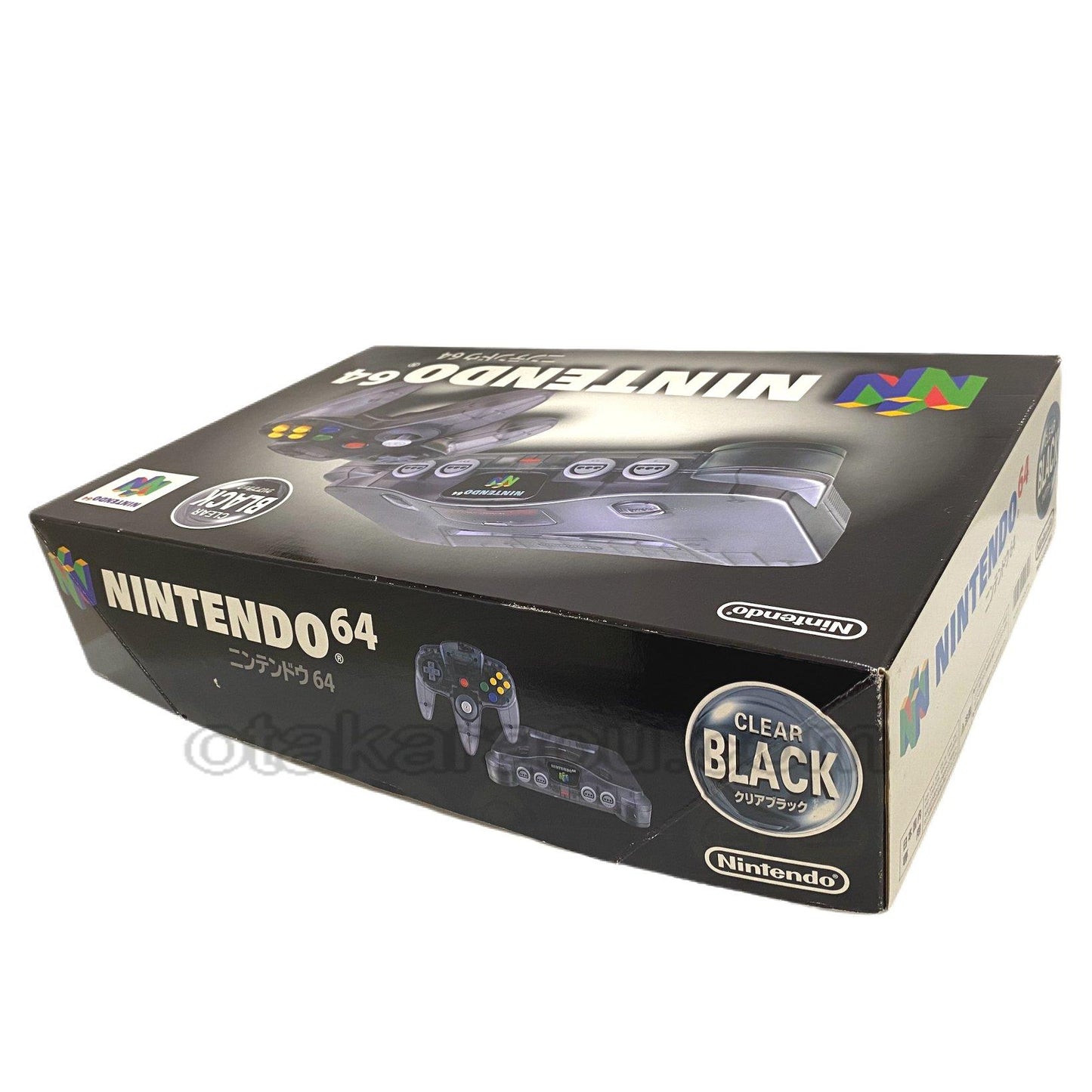 Nintendo 64 Console Clear Black