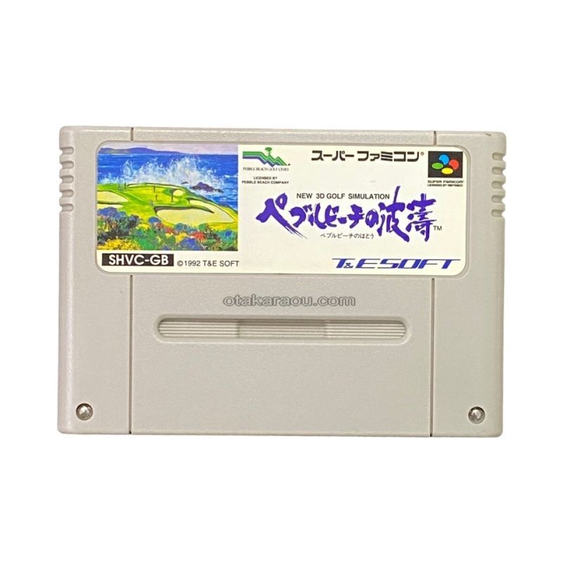 ペブルビーチの波濤