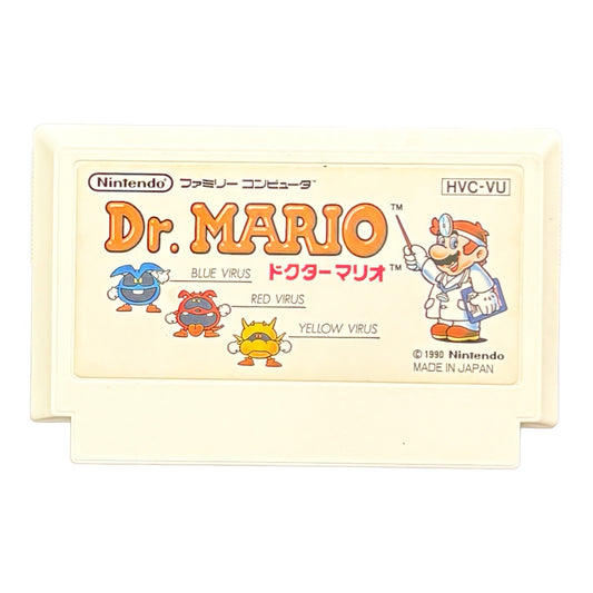 Dr Mario - Famicom (NES) - Japanese Retro Game
