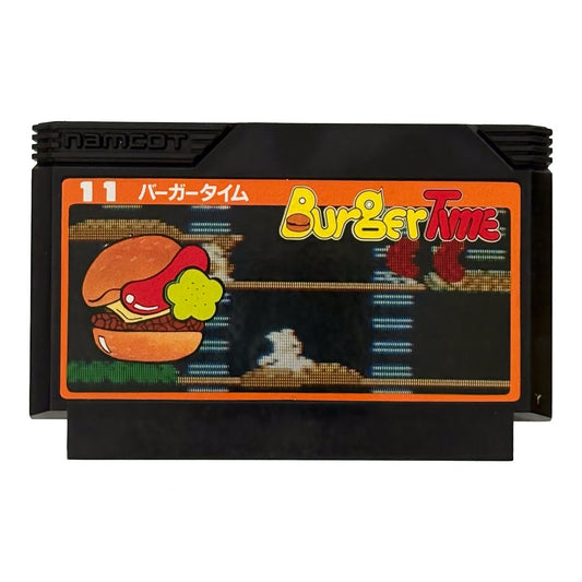 Burger Time - Famicom (NES) - Japanese Retro Game