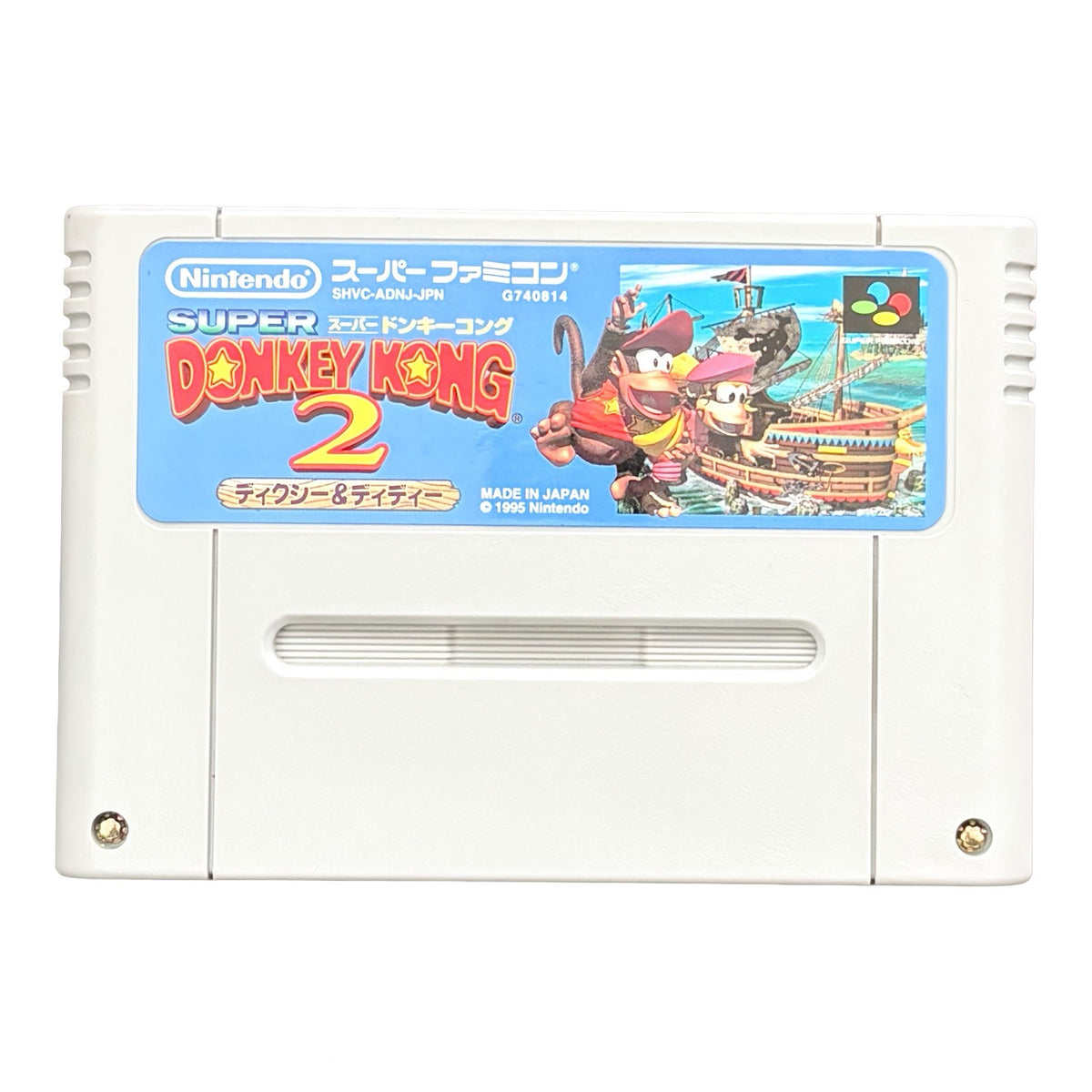 Donkey Kong Country 2 - Super Famicom (SNES) - Japanese Retro Game