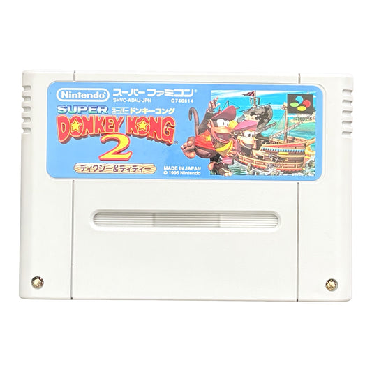 Donkey Kong Country 2 - Super Famicom (SNES) - Japanese Retro Game