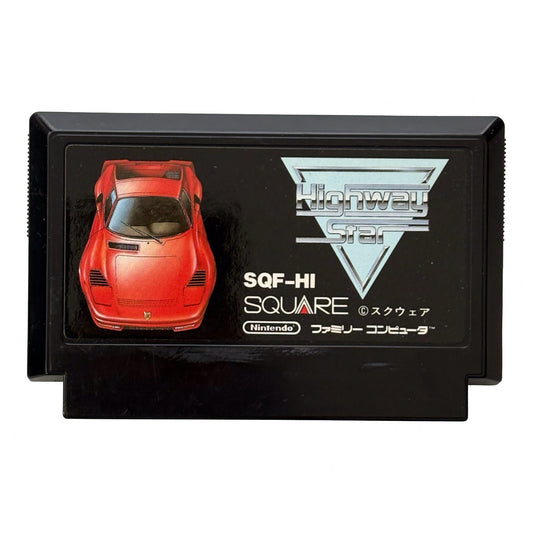 Highway Star - Famicom (NES) - Japanese Retro Game