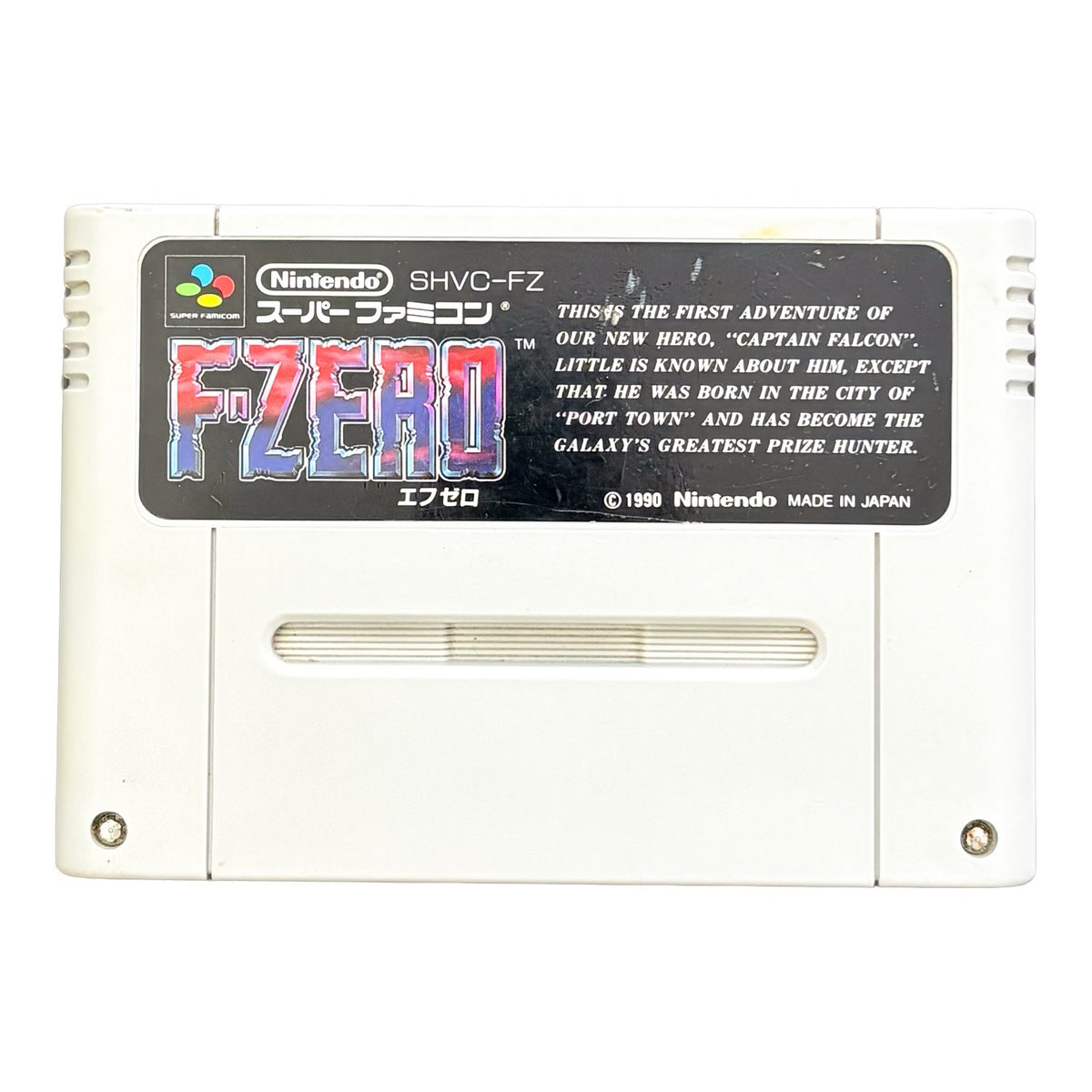 F Zero - Super Famicom (SNES) - Japanese Retro Game