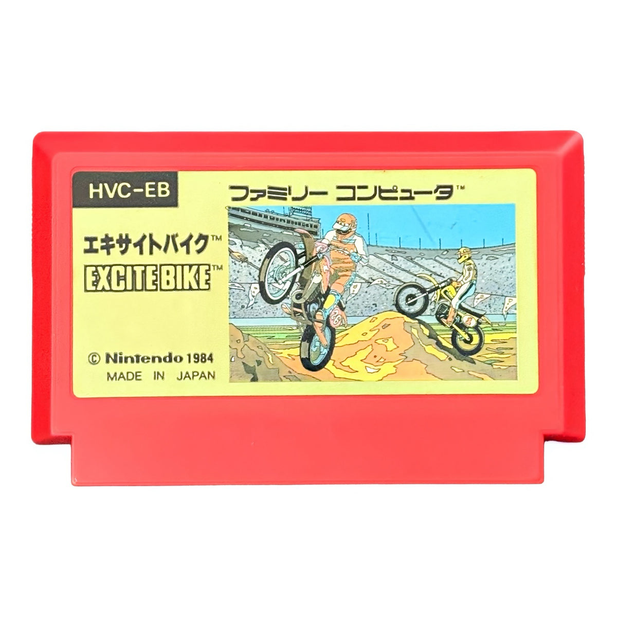 Excitebike - Famicom (NES) - Japanese Retro Game