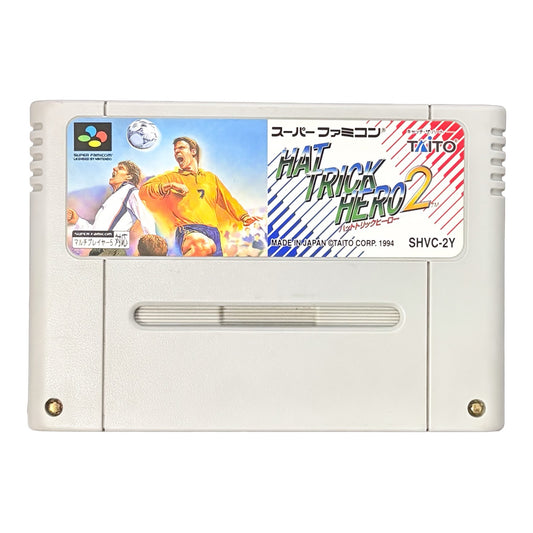 Hat Trick Hero 2 - Super Famicom (SNES) - Japanese Retro Game