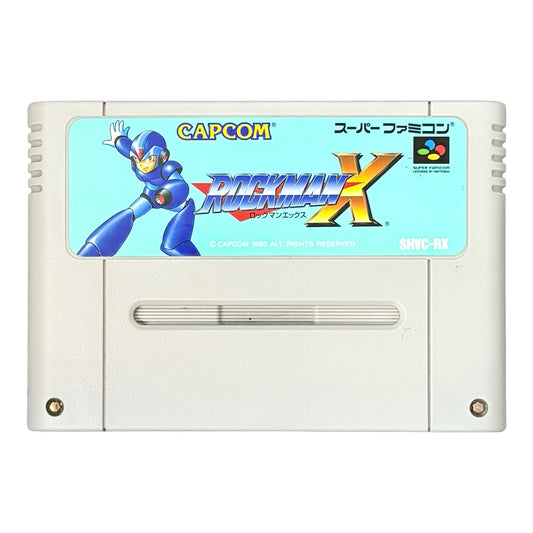 Mega Man X - Super Famicom (SNES) - Japanese Retro Game