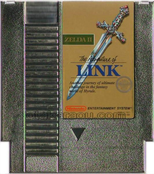 Zelda II （リンクの冒険） (Gold Cartridge)