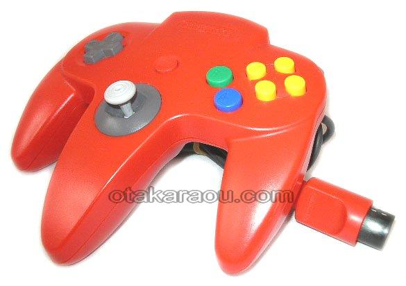 ニンテンドウ64コントローラー レッド
