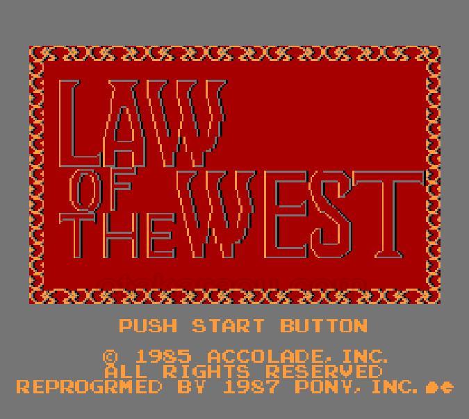 Law of the West