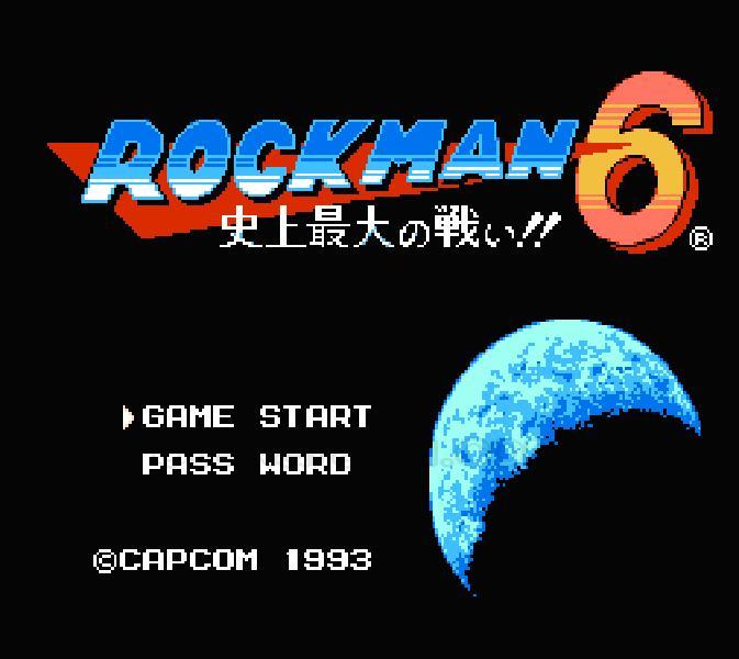 Mega Man 6: The Greatest Battle Ever!!