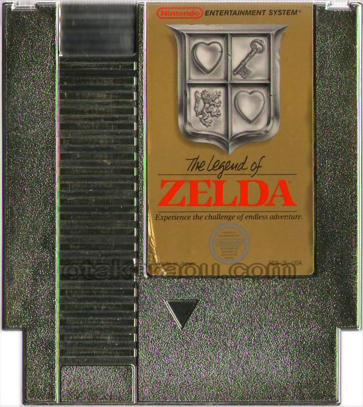 The Legend of ZELDA(ゼルダの伝説) (Gold Cartridge)