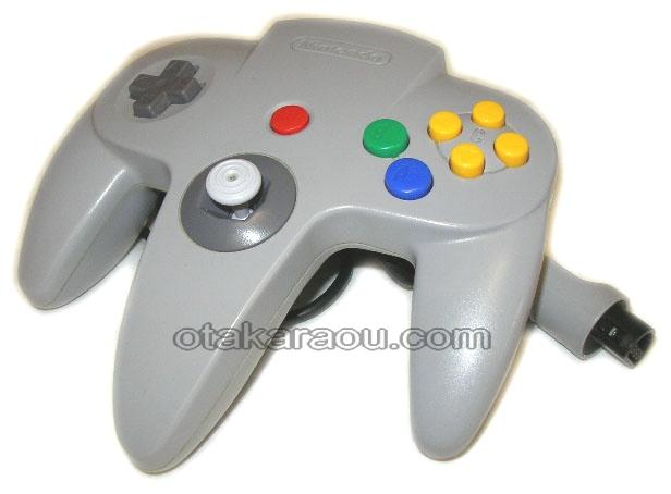 ニンテンドウ64コントローラー グレー