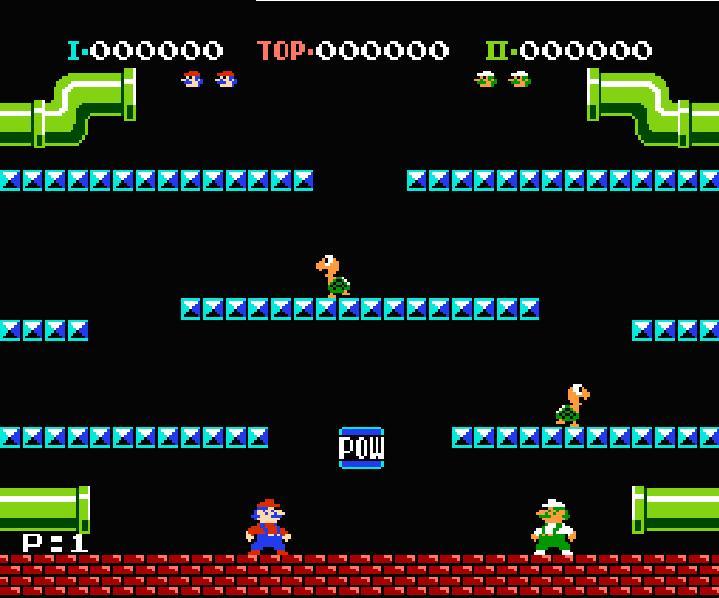 マリオブラザーズ(絵柄版)(後期 ザラザラ版)