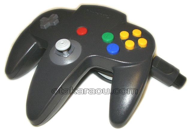 ニンテンドウ64コントローラー ブラック