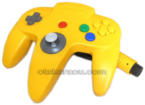 ニンテンドウ64コントローラー イエロー