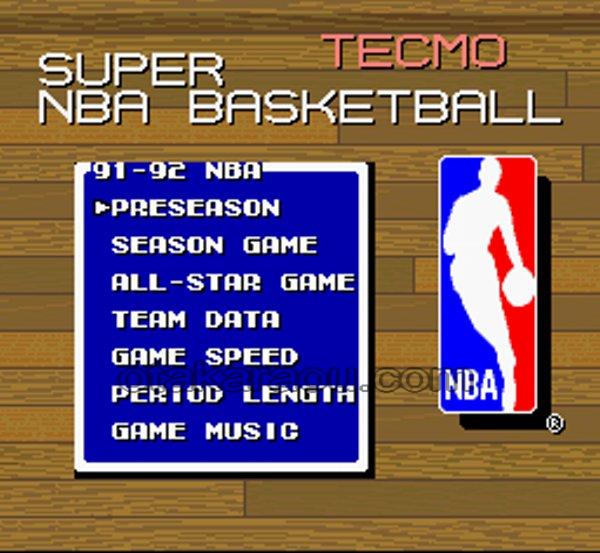 テクモスーパーNBAバスケットボール