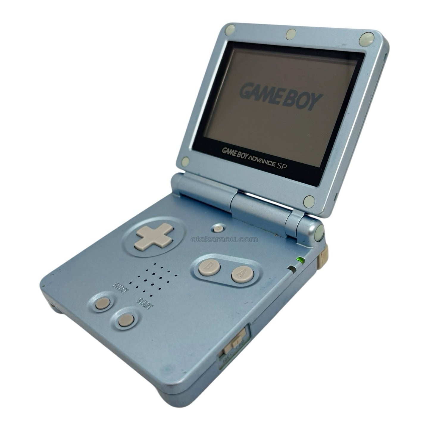 ゲームボーイアドバンスSP本体（パールブルー）