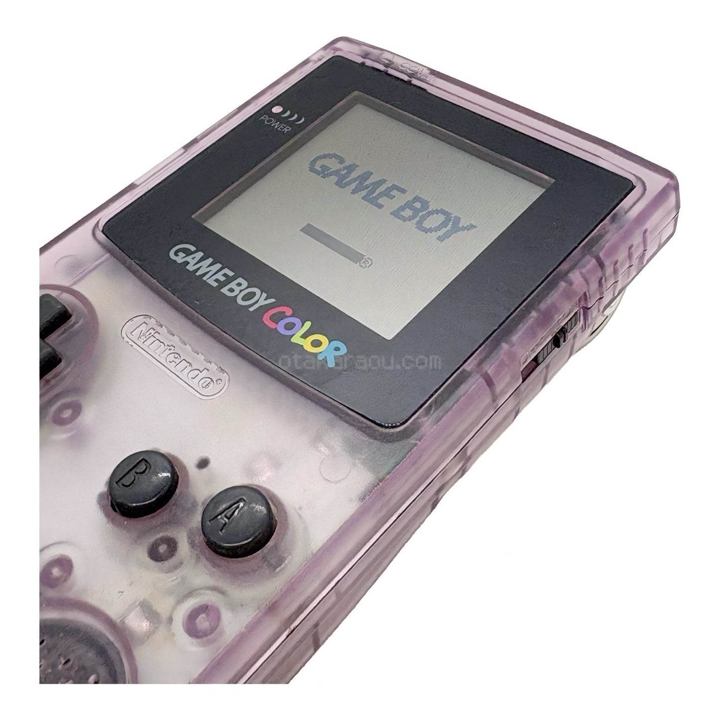 ゲームボーイカラー本体 (クリアパープル)