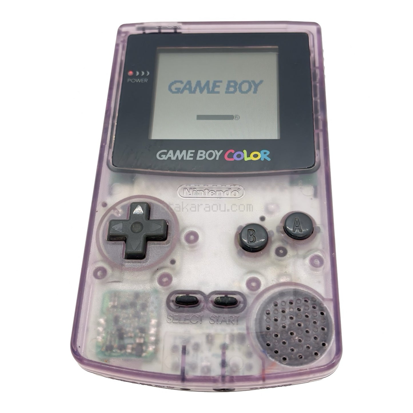 ゲームボーイカラー本体 (クリアパープル)